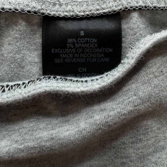 Norma Kamali Gray Fitness Leggings Yoga Casual Comfort Fit Small - Picture 13 of 14